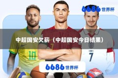 中超国安欠薪（中超国安今日结果）