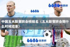 中国五大联赛转会榜排名（五大联赛转会期什么时候结束）