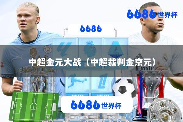 中超金元大战(中超裁判金京元)